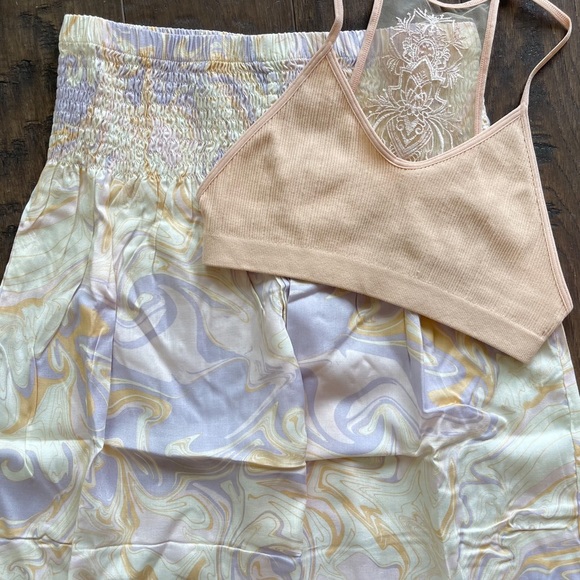 🎉HP🤍Gypsy Chic Flowy + Breathable Mandala Harem Yoga/Lounge Pants NWT - Picture 7 of 10